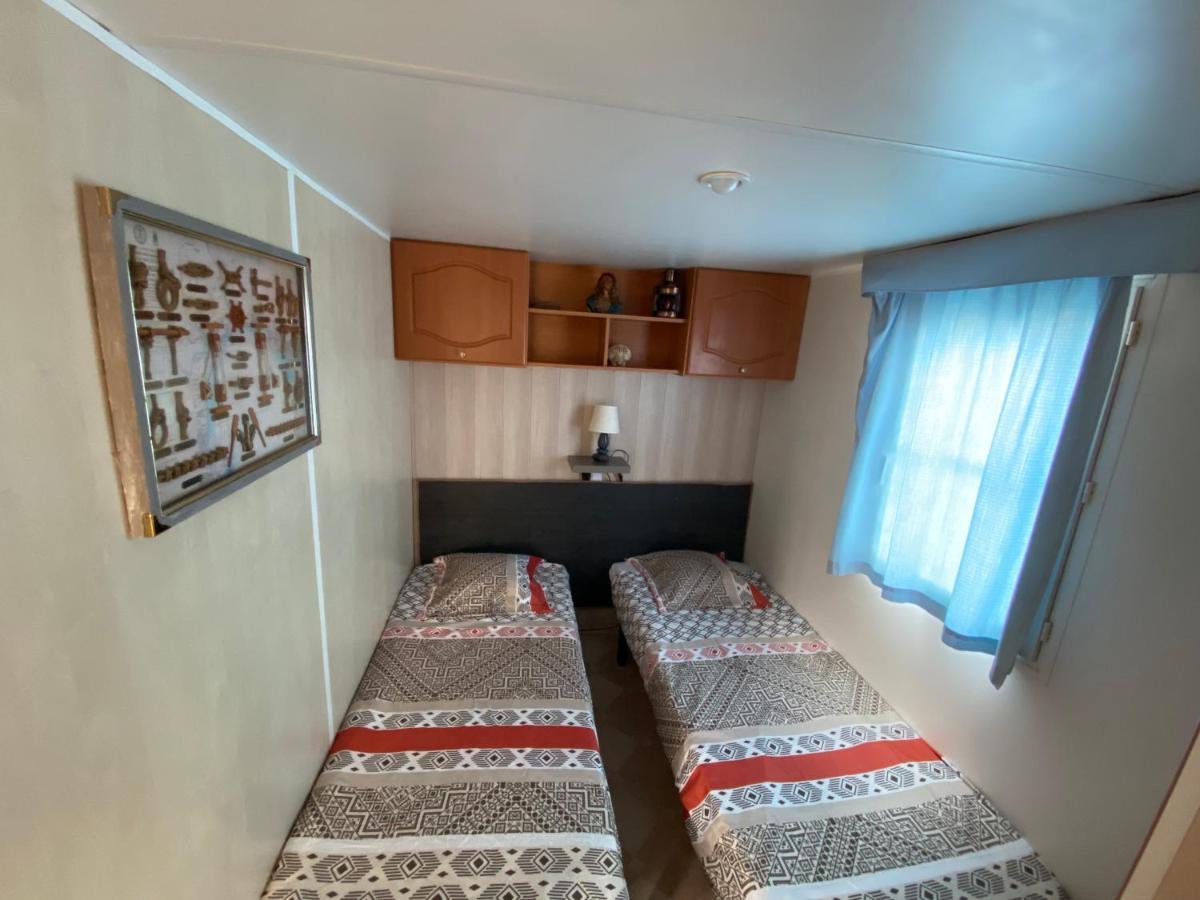 Mobil home Maret Biville-sur-Mer Bagian luar foto