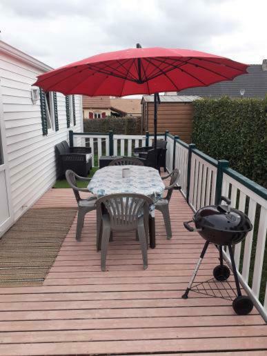 Mobil home Maret Biville-sur-Mer Bagian luar foto