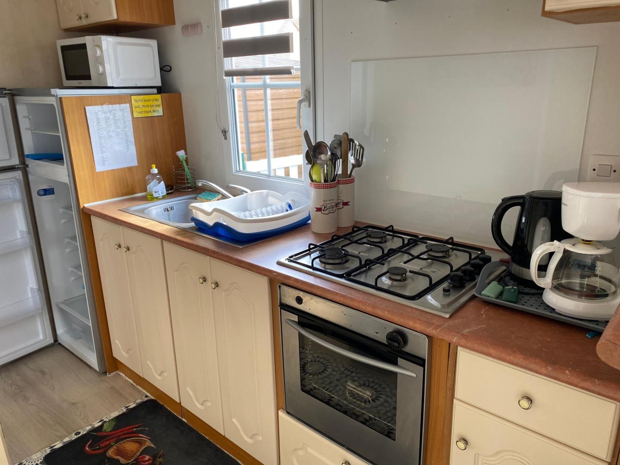 Mobil home Maret Biville-sur-Mer Bagian luar foto