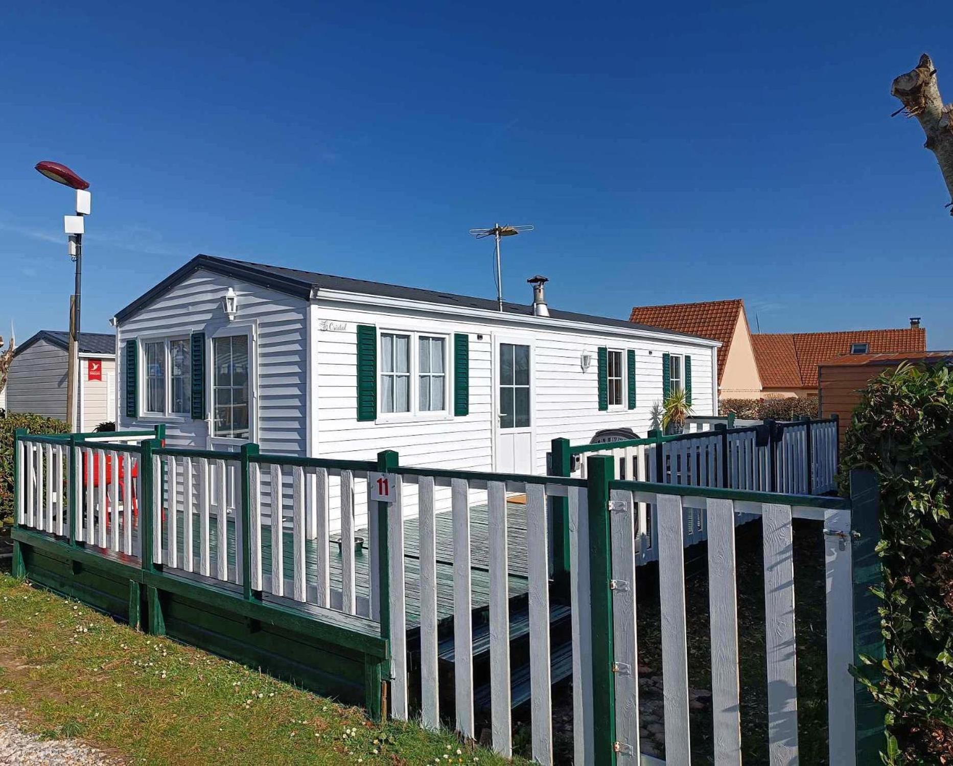 Mobil home Maret Biville-sur-Mer Bagian luar foto